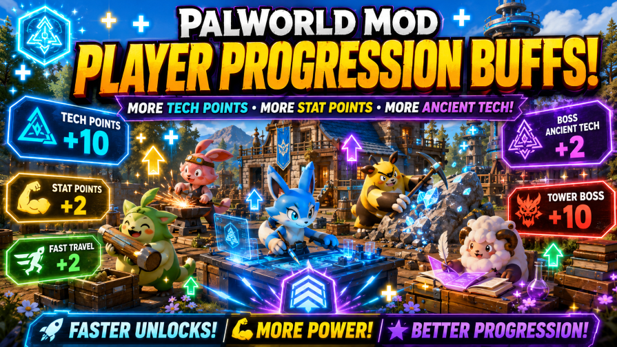 Player Progression Buffs V1.0
