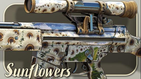 G3SG1 | Sunflowers (White)