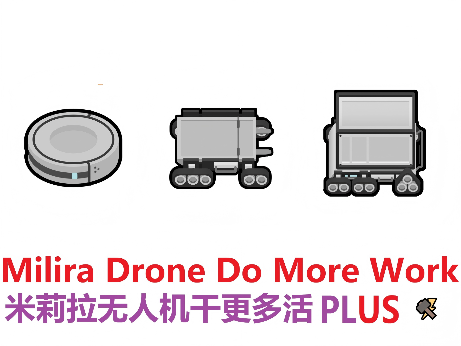 Milira Drone Do More Work Plus
