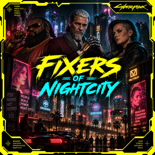 [C77] Fixers of Night City (PM/NPC/Hands) preview