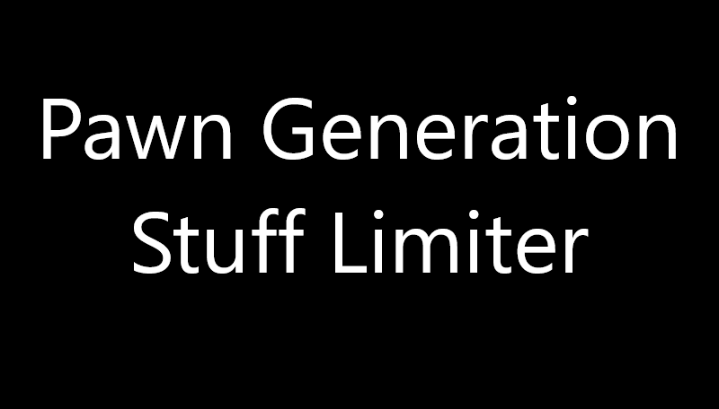 Pawn Stuff Limiter