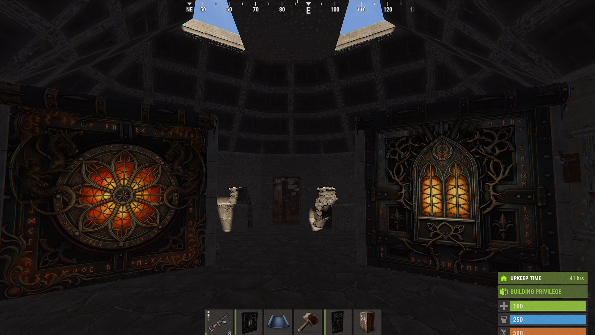 Gothic Veil Garage Door thumbnail 4