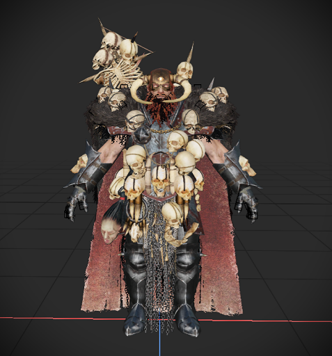 Wulfrik the Everchosen Alt Ver.- Wulfrik Reskin - MM (UNIT CARD & PORTHOLE)