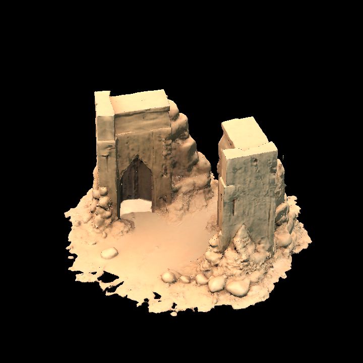 Ruins desert palace 2