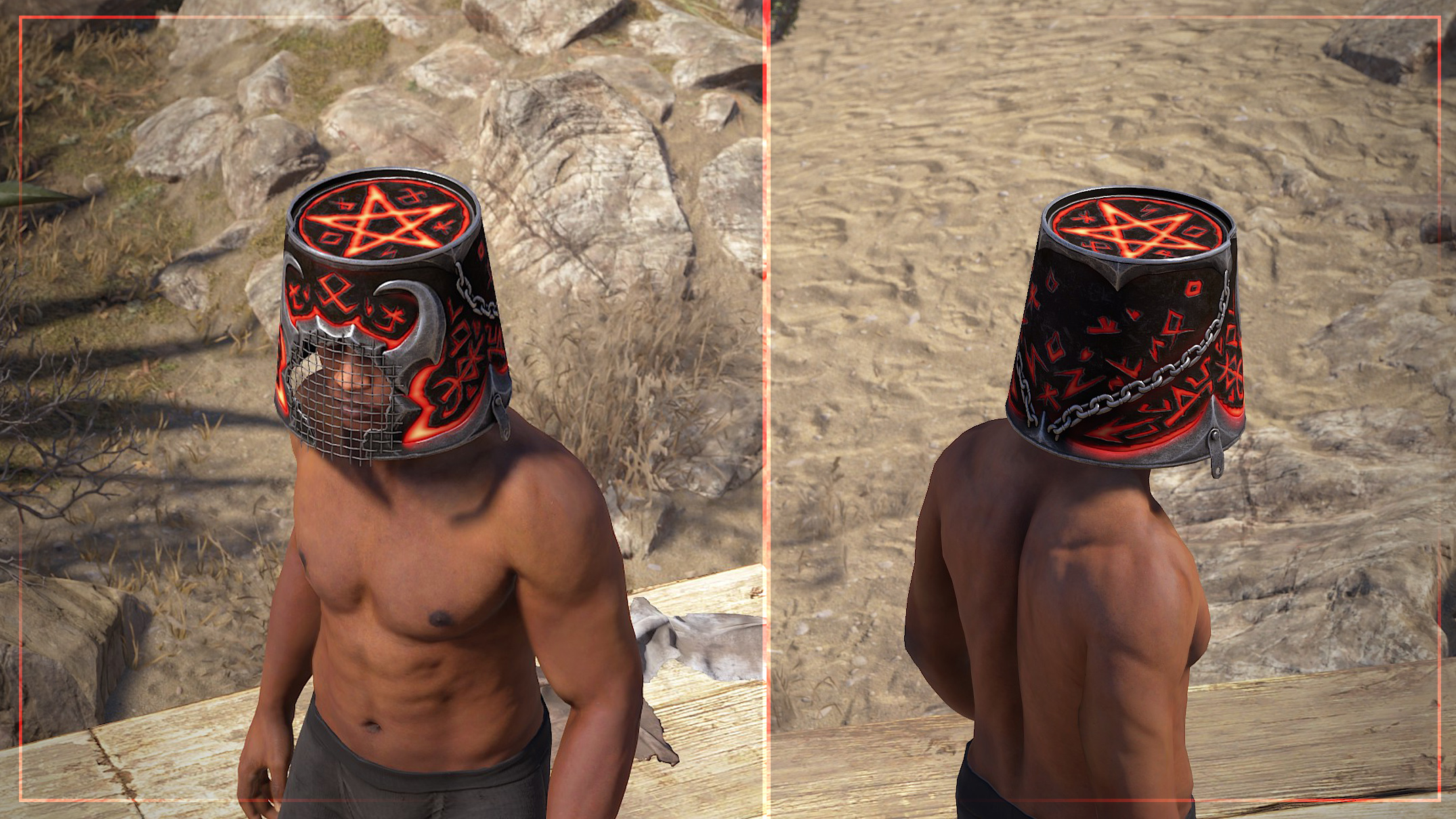 Bucket Helmet from Hell thumbnail 3