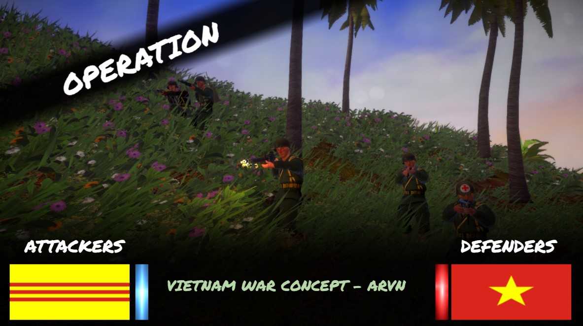Vietnam War Concept - ARVN