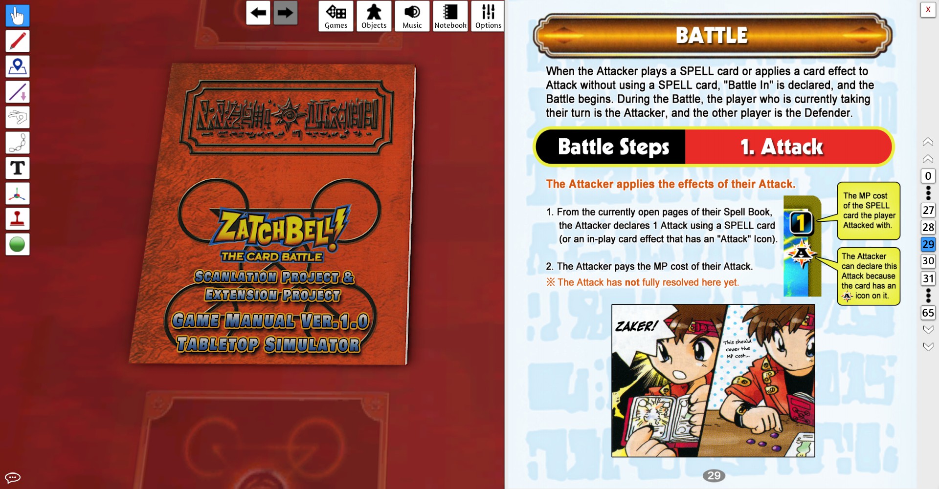 Steam Workshop::Zatch Bell: The Card Battle Online (SET 14 NOW AVAILABLE)
