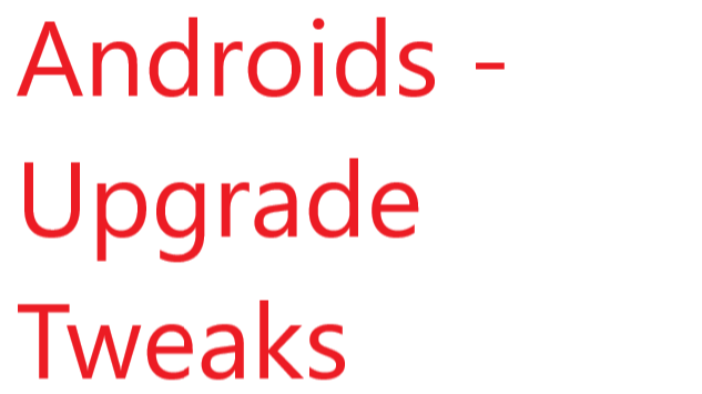 Androids - Upgrade Tweaks mod preview for RimWorld