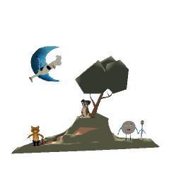 Hey Diddle Diddle wall cutout preview