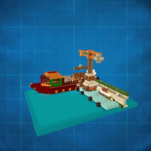 barge and loading dock