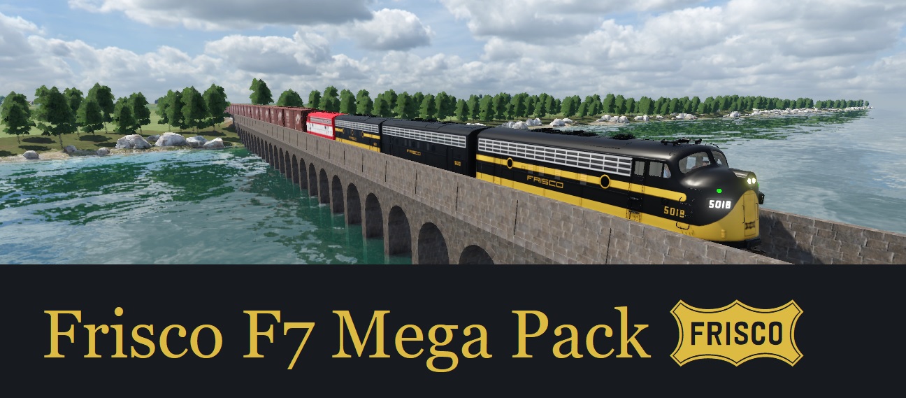 [DEPRECIATED] EMD F7 Expansion: Frisco F7A and F7B Mega Skin Pack