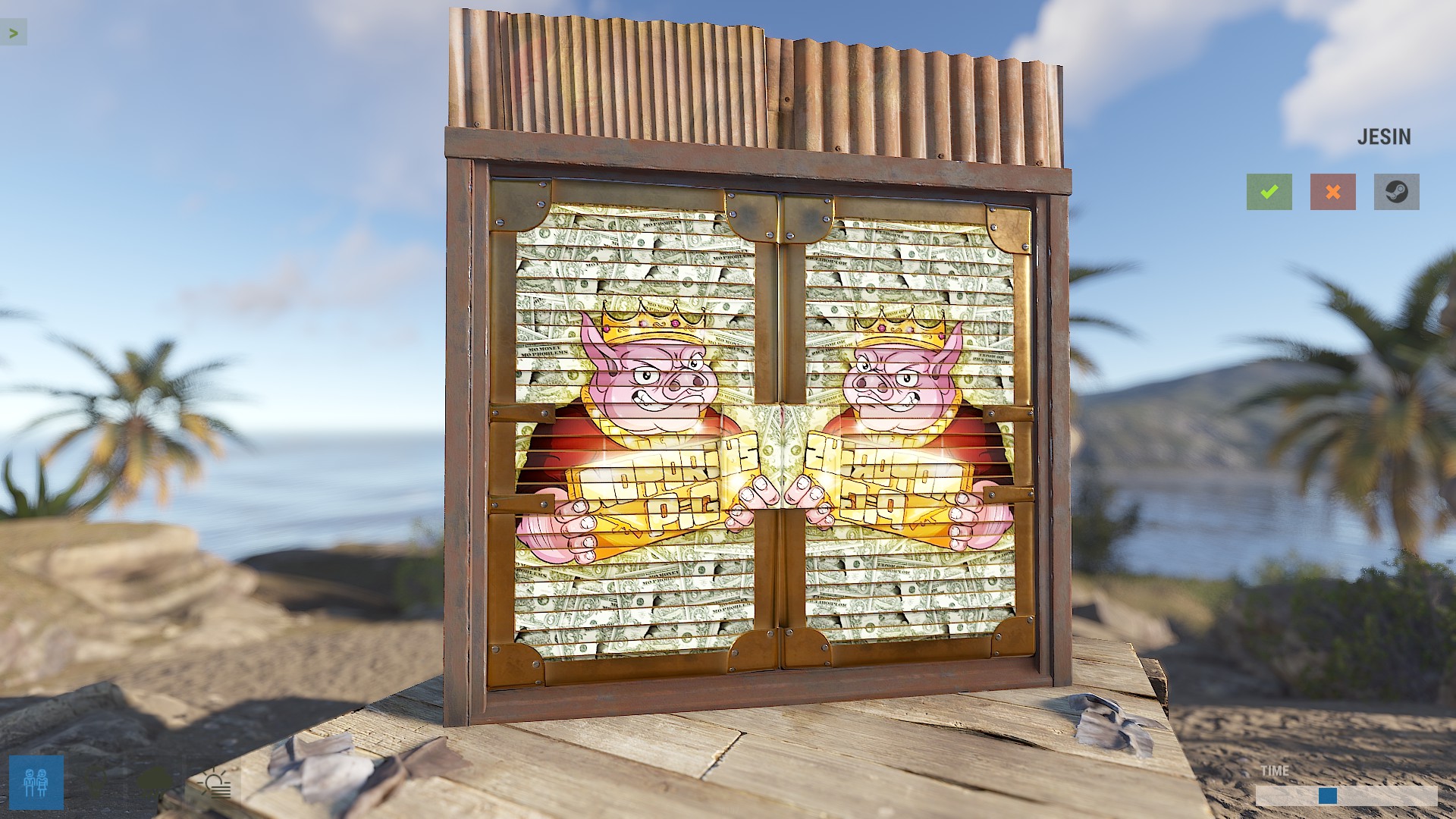 notoriuspig_ Sheet Metal Double Door