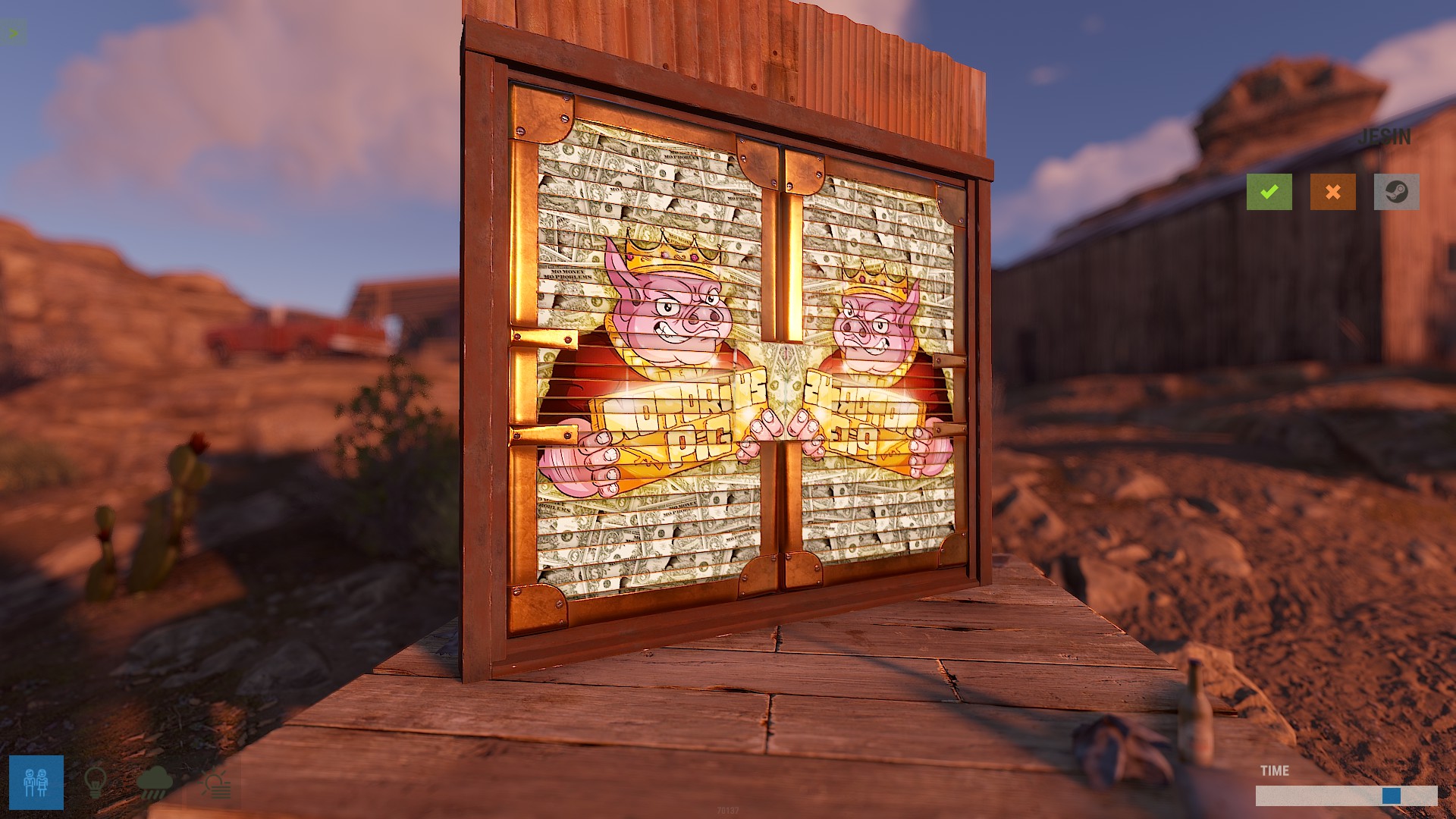 notoriuspig_ Sheet Metal Double Door