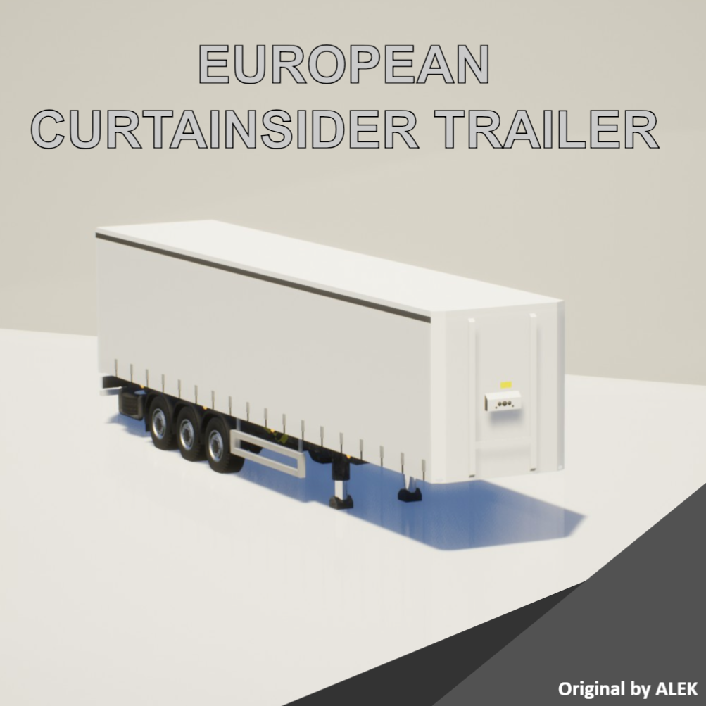 European Curtainsider Trailer