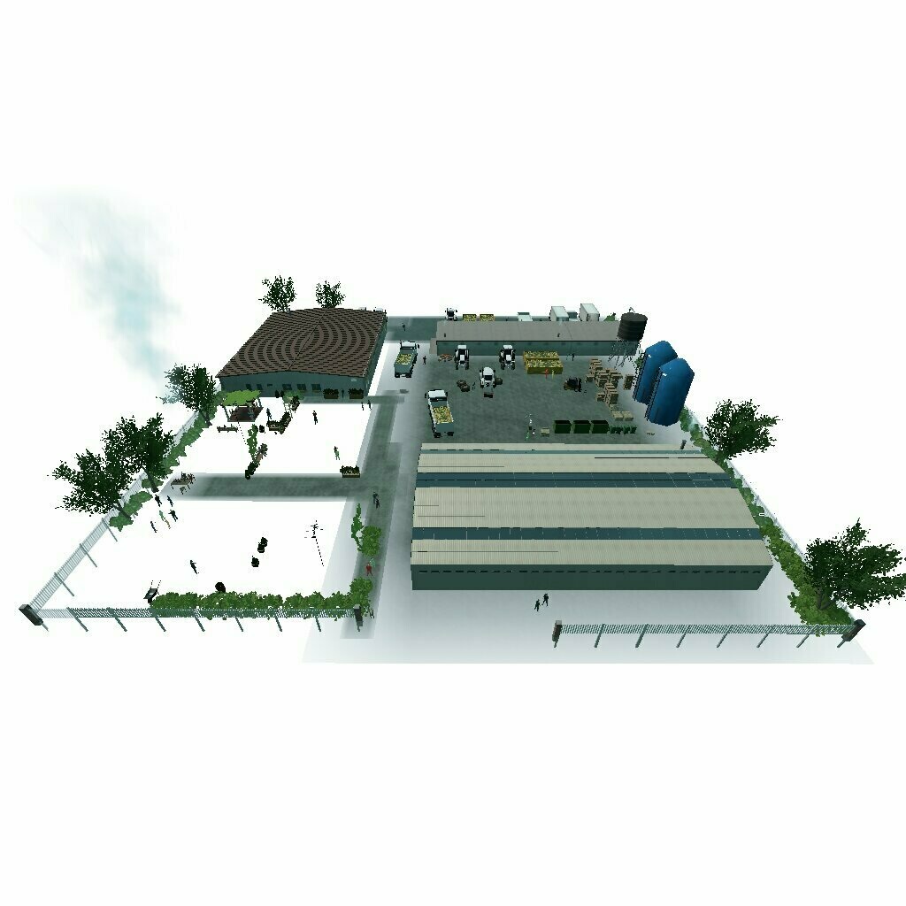 Grain Farm with Greenhouse