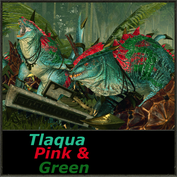 Tlaqua Pink Green