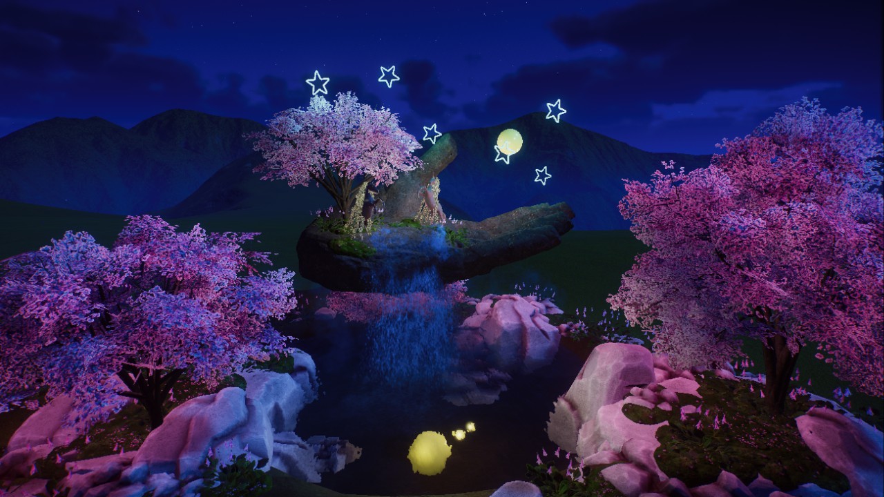 unicorn scenery, Einhorn Szenerie