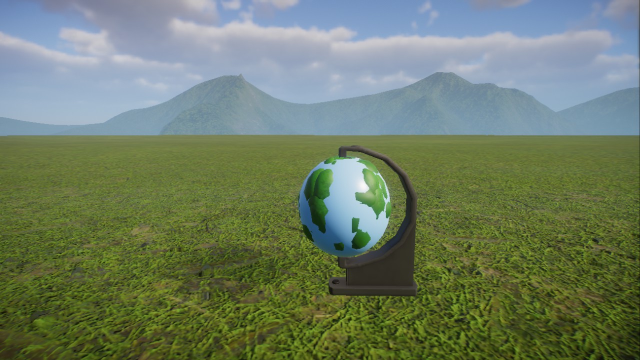 Globe miniature, kleiner Globus