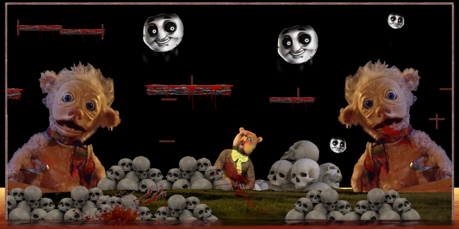 R! Creepy bloody
