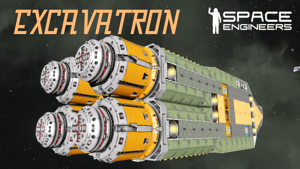 [cml] Excavatron Miner, High-Efficiency Mining Vessel (Prototech Drills)