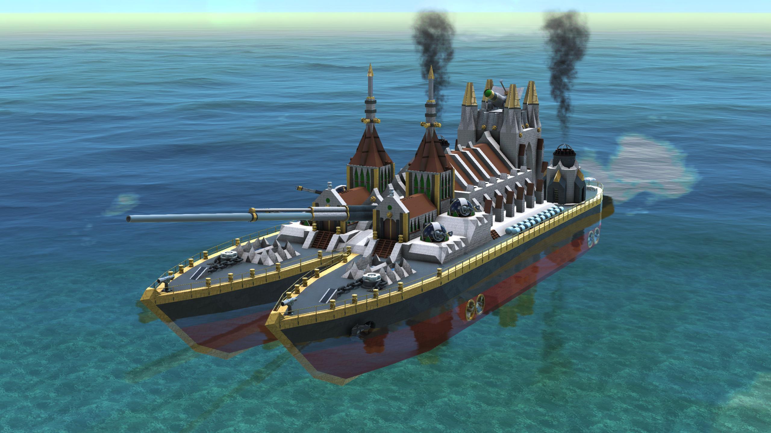 AoG-SotE F-CA Cathedral-class Heavy Artillery Cruiser preview