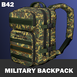 Military Backpack [B42.20] – Project Zomboid Mod