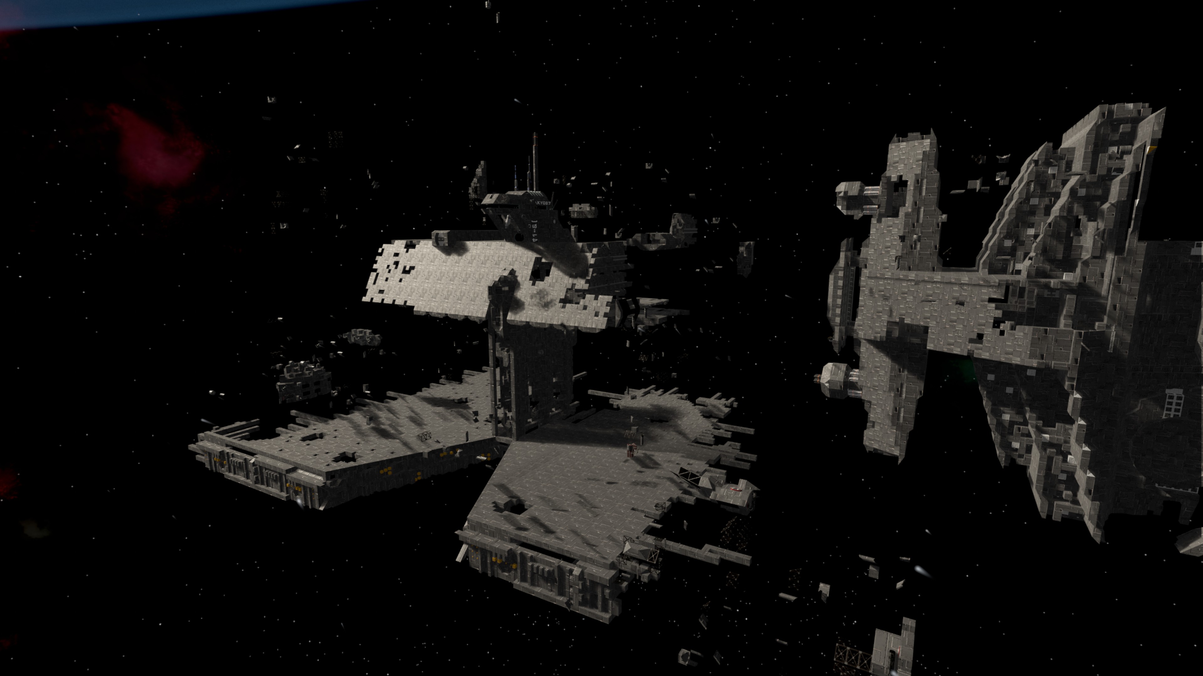 StarWars Kuat Drive Shipyards Wreck Fragment