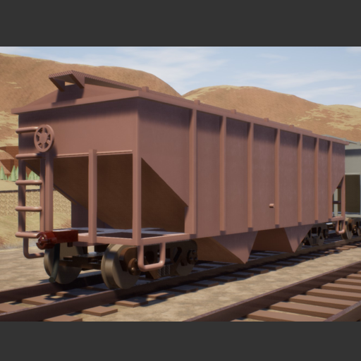 35' 2 Bay Covered Hopper Pink