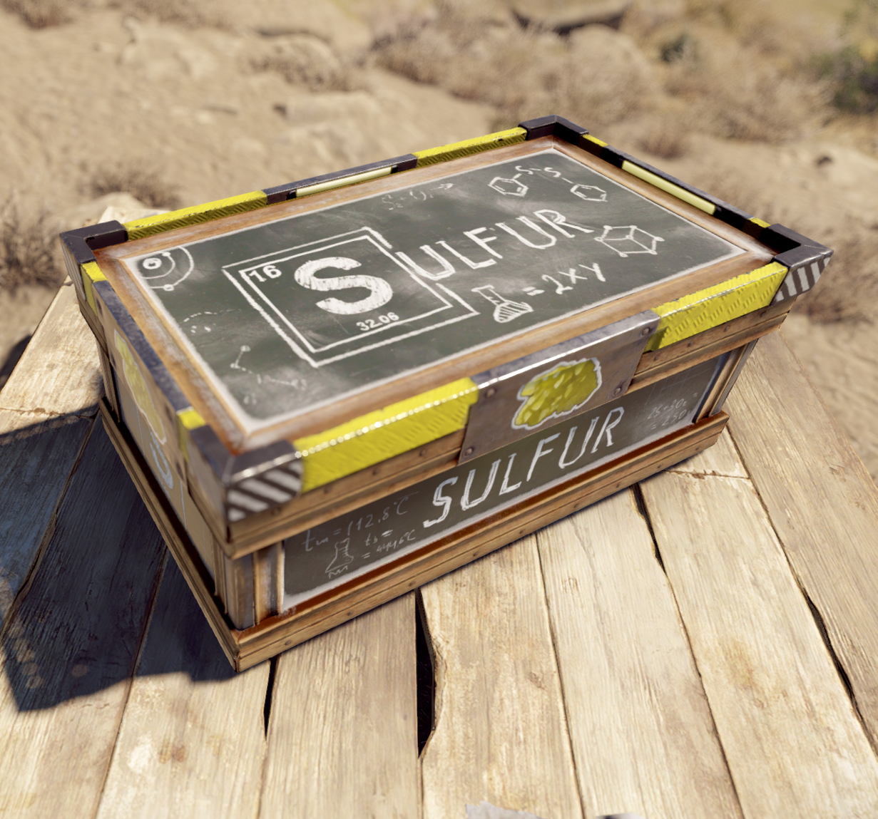 Scientific Sulfur Storage