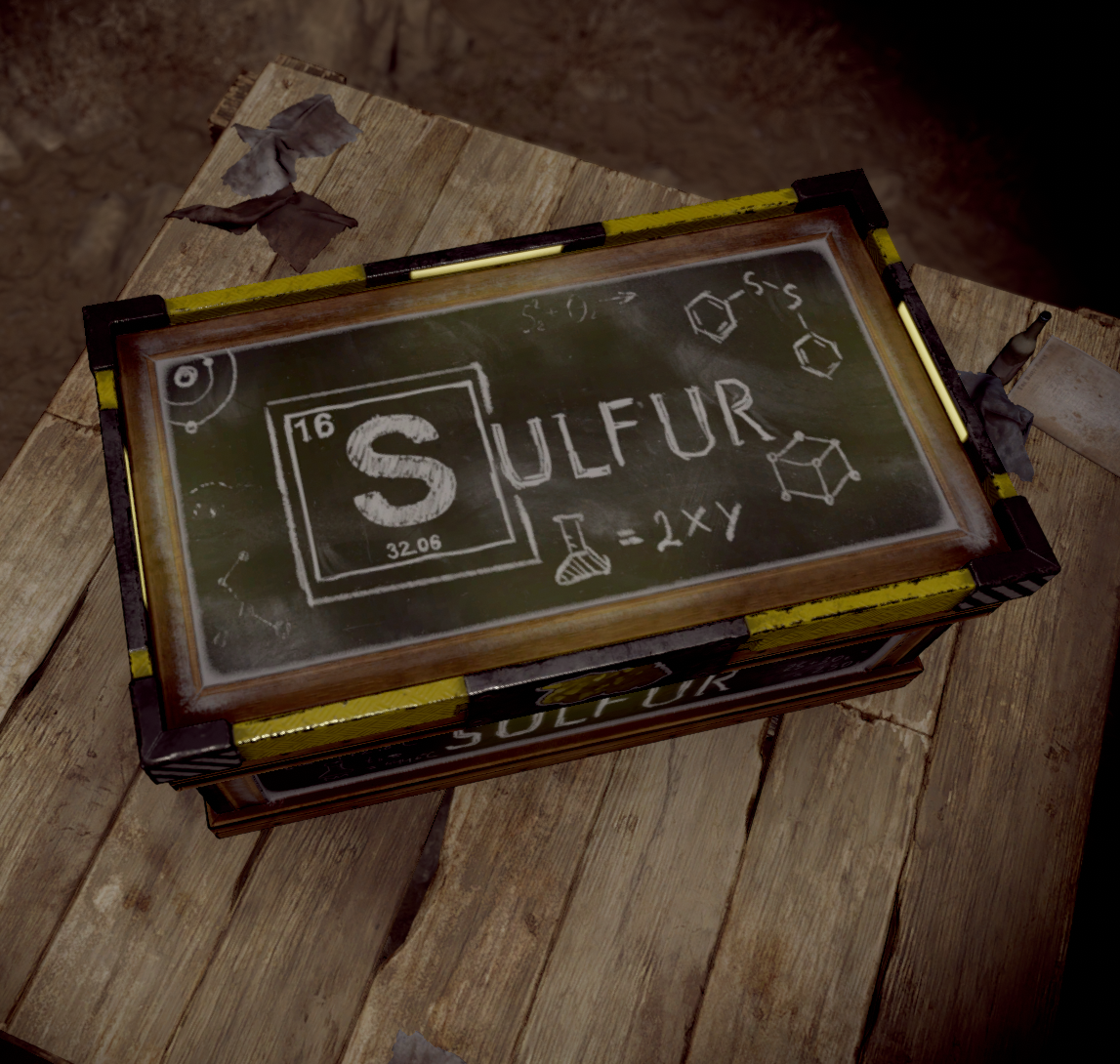 Scientific Sulfur Storage