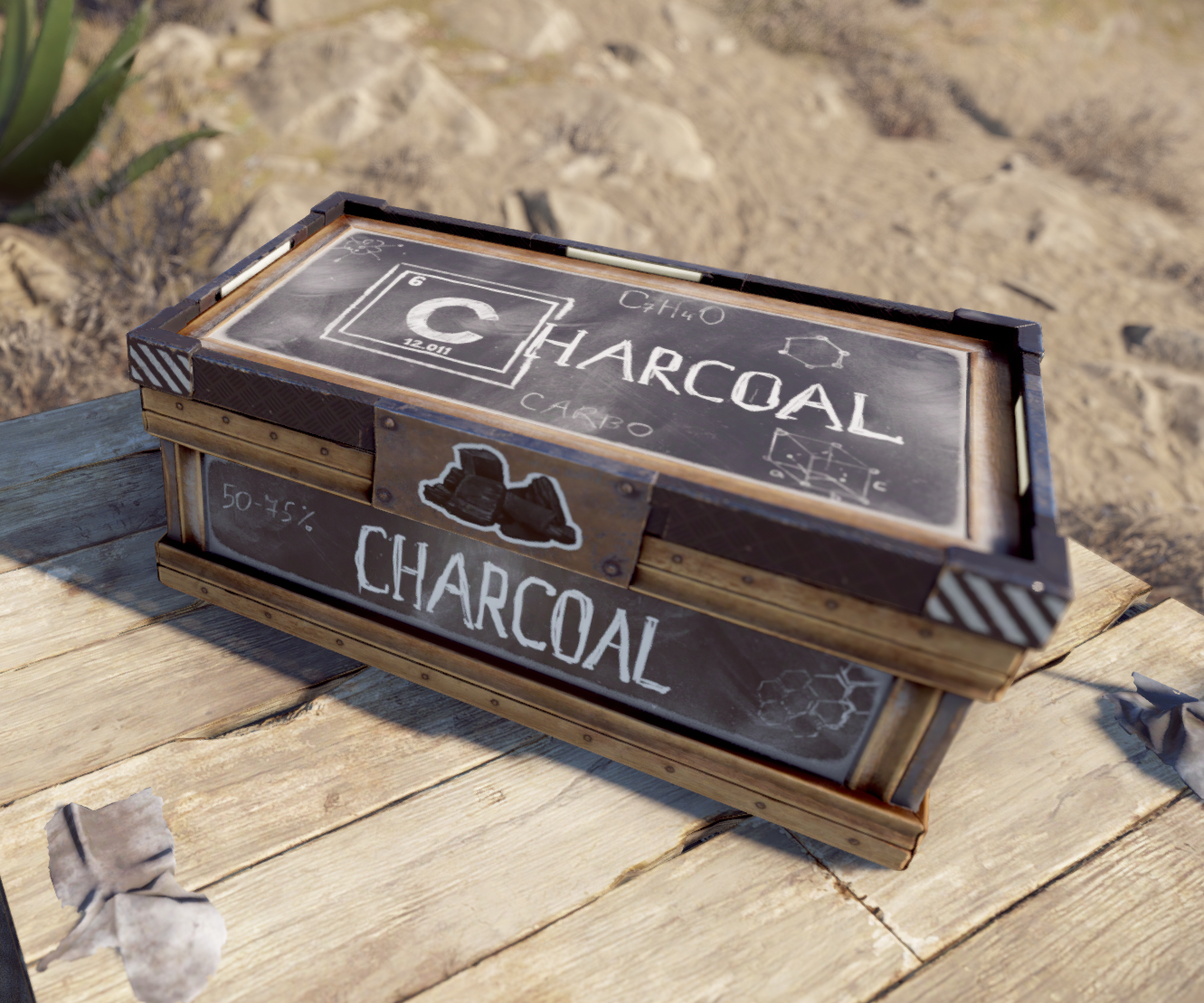 Scientific Charcoal Storage