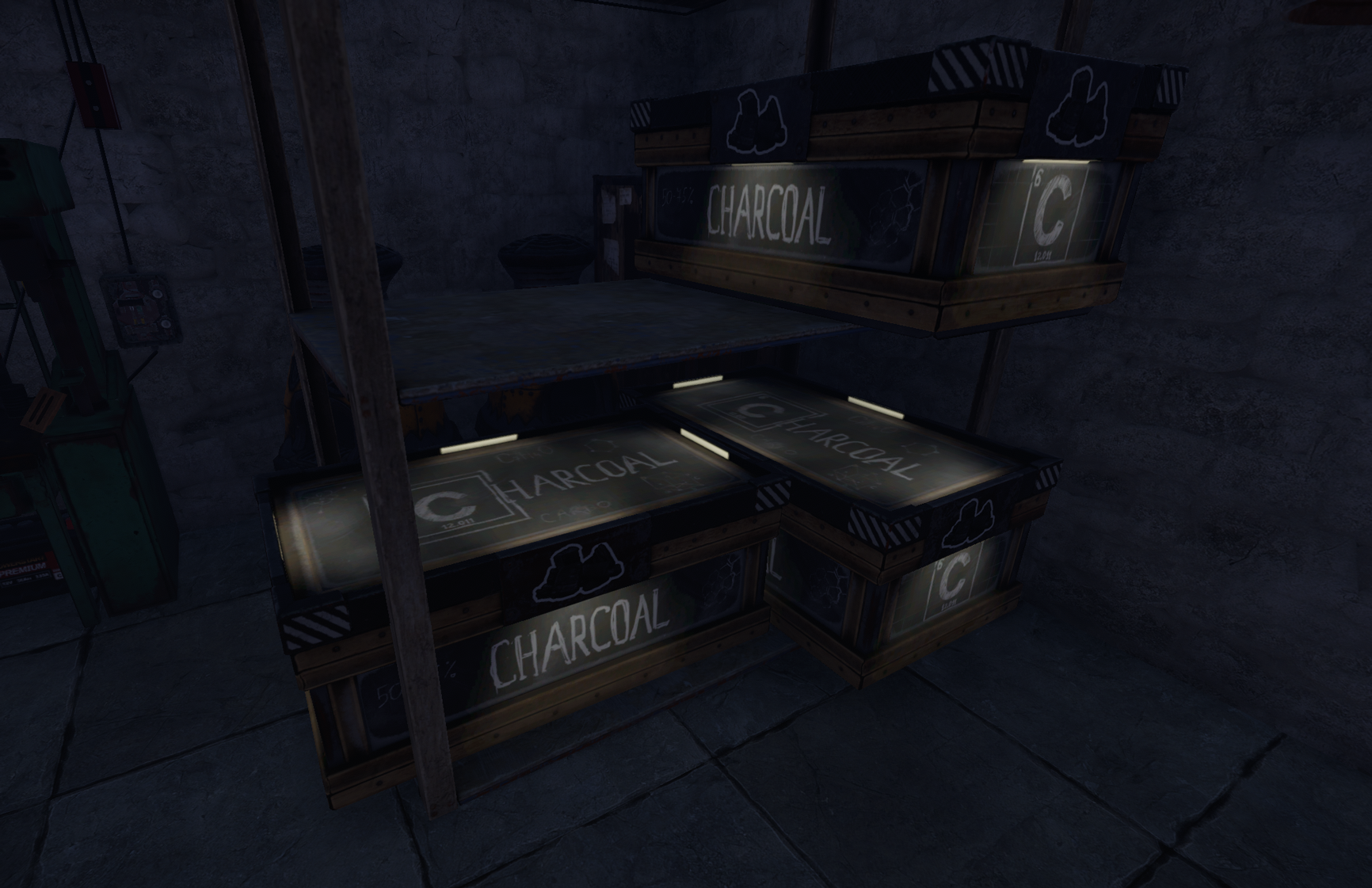 Scientific Charcoal Storage