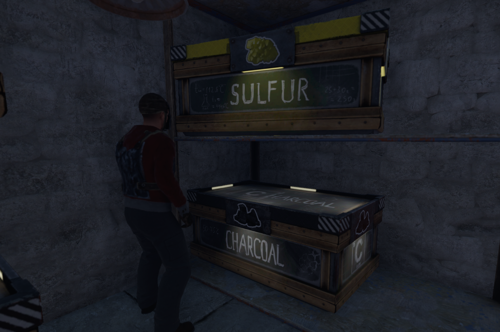 Scientific Charcoal Storage