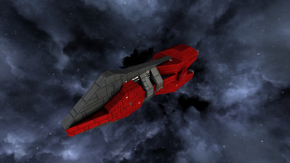 Knifejaw Corvette ship MK2 (Foralkan Star Empire version) preview