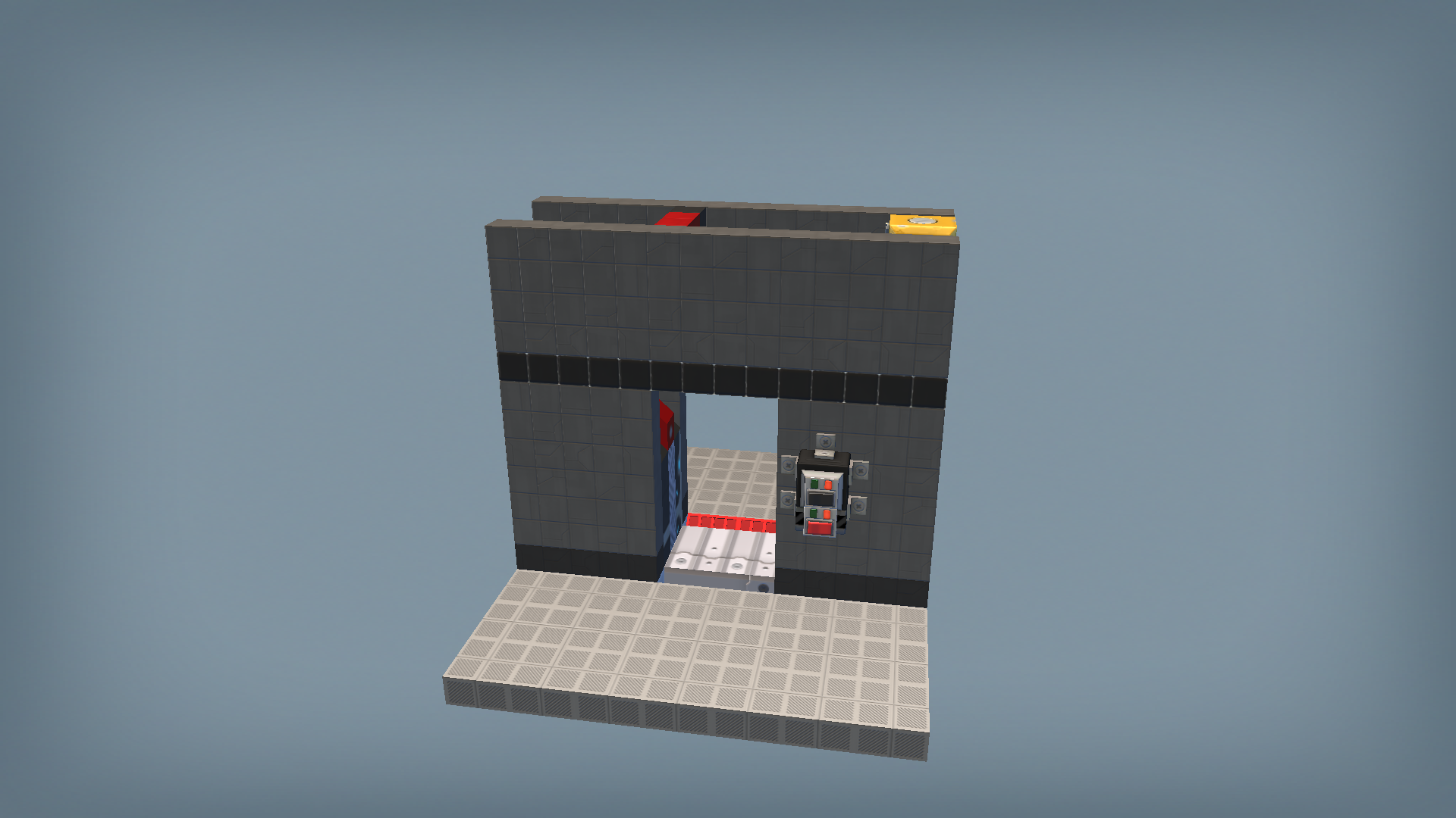 lockable door