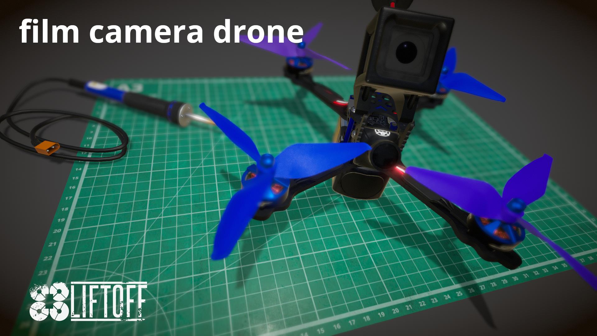 film camera drone