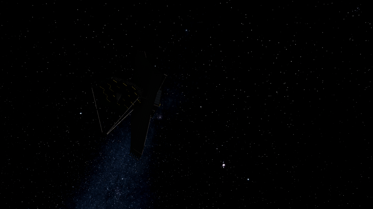 James Webb L2 distance simulation