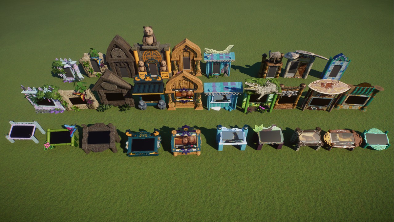 29 x Education Collection for all DLC and Themes in the Main game