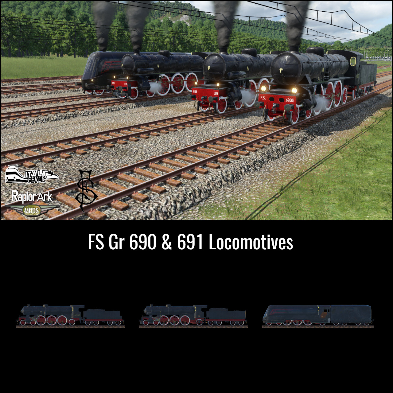 FS Gr 690 and 691 Locomotives