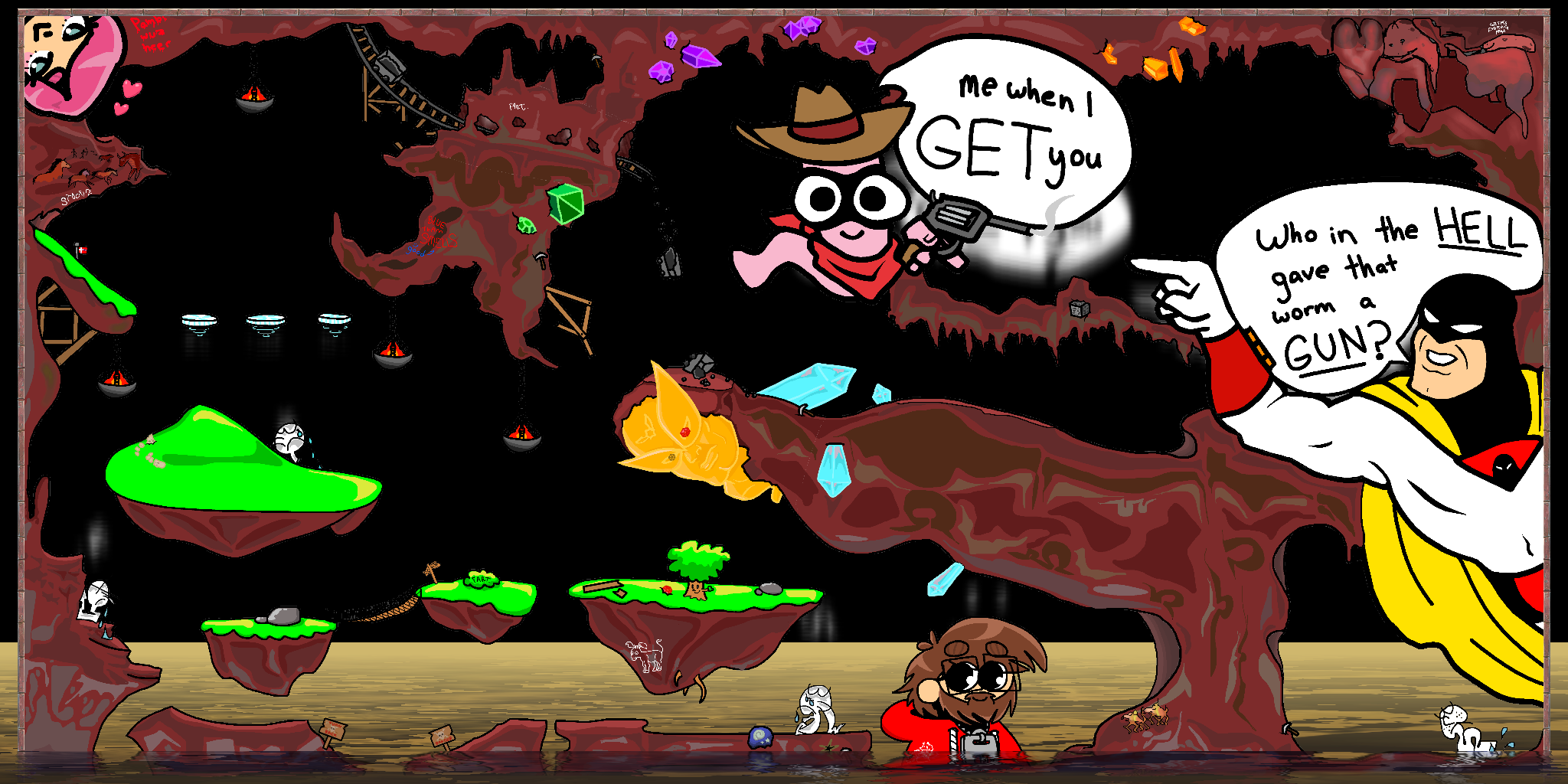Worm Hell - The Caverns