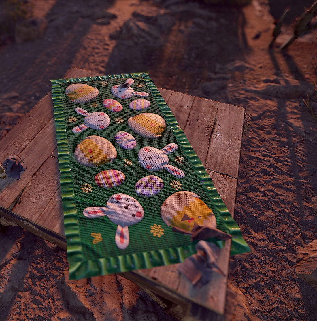 Easter Rug