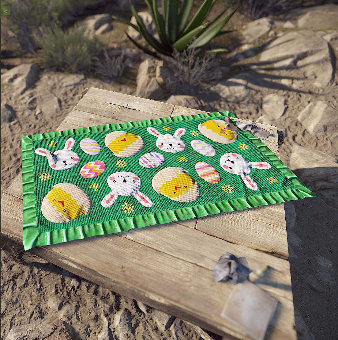Easter Rug