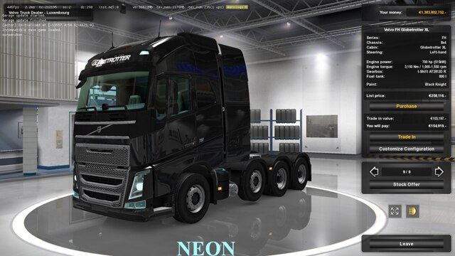 Tinting glasses and headlights(without windshield) V1.31 (NEON)