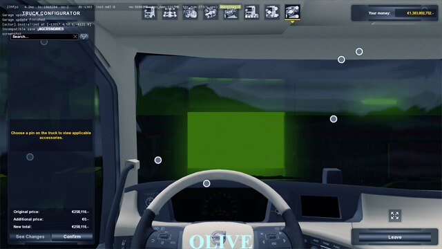 Sun-protective tape on the windshield and side V1.31 (OLIVE)