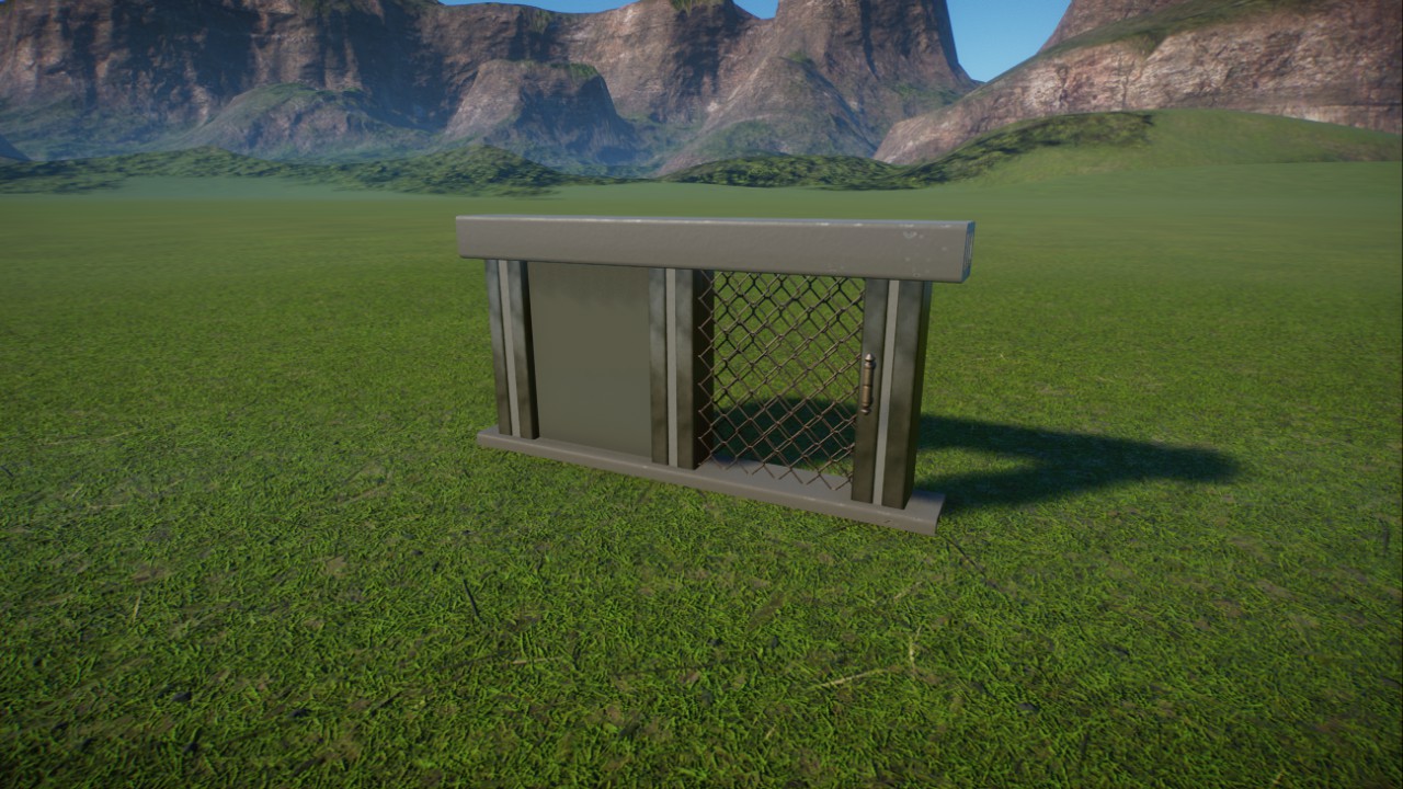 Small One Way Animal Gate