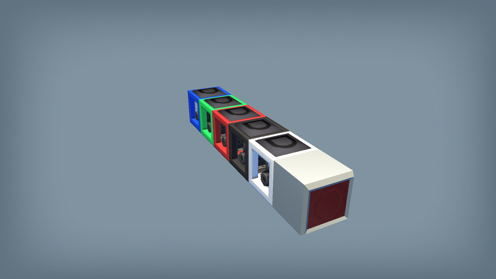 Color change display 1x1