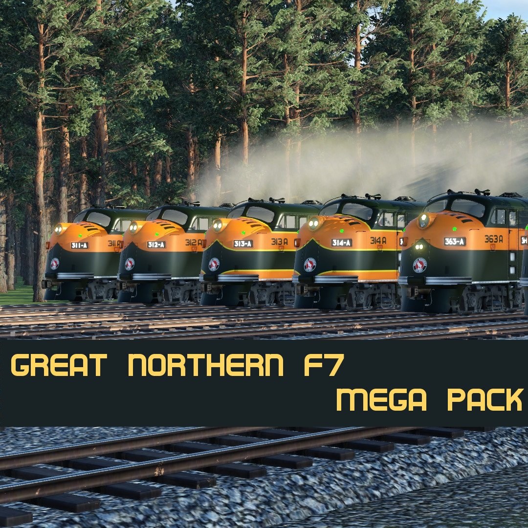 [DEPRECIATED] EMD F7 Expansion: Great Northern F7A and F7B Mega Skin Pack