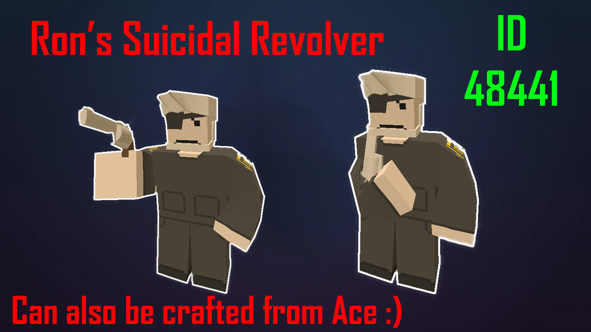 Ron's Suicidal Revolver – Unturned Mod