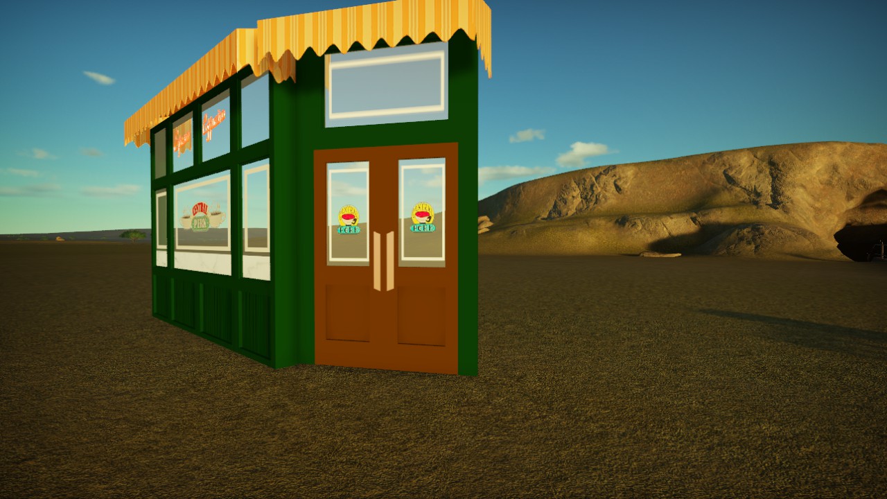 Central Perk Porte