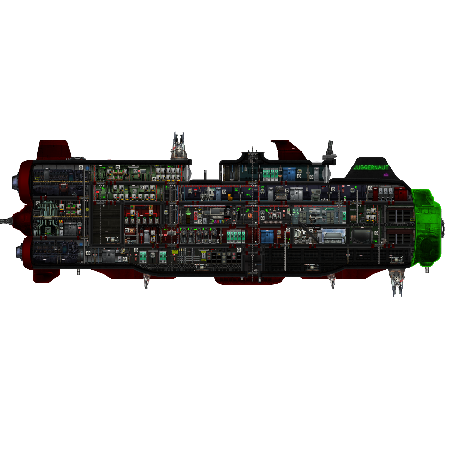 JSS. Juggernaut mk-II – Barotrauma Mod
